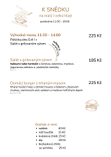 Snídaně a snacky v kafeHrabůvka