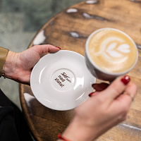 Cappuccino hrneček s podšálkem