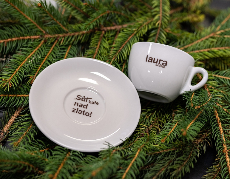 Cappuccino hrneček s podšálkem