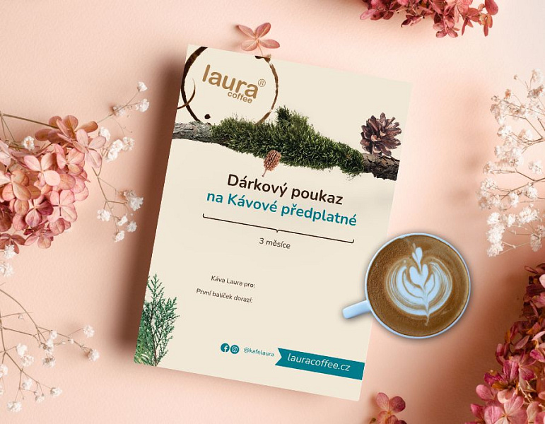 Dárkový poukaz Kávové předplatné