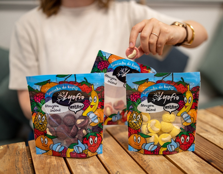 Lyofio - ovoce sušené mrazem